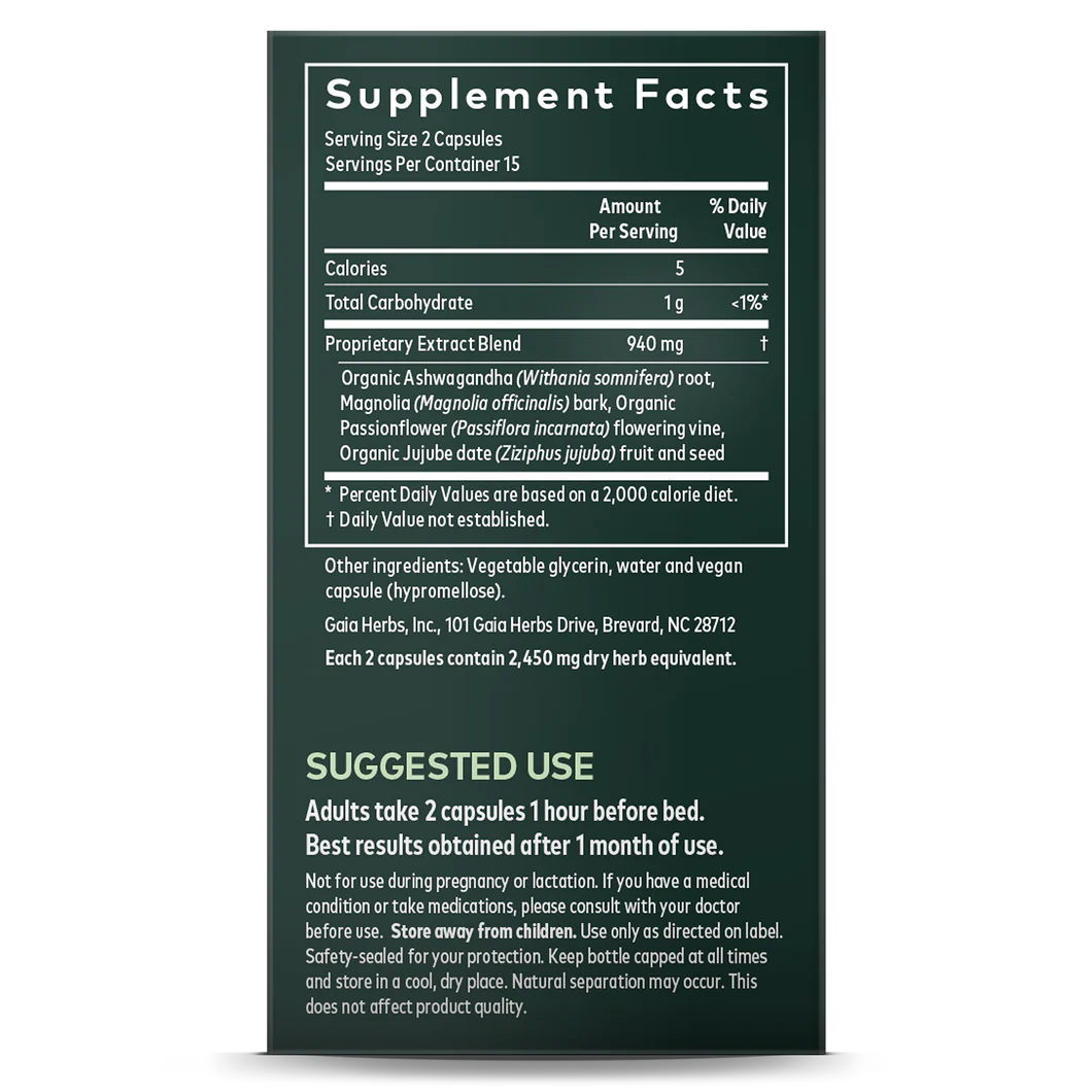 Gaia Herbs - SleepThru® - RealLifeHealing