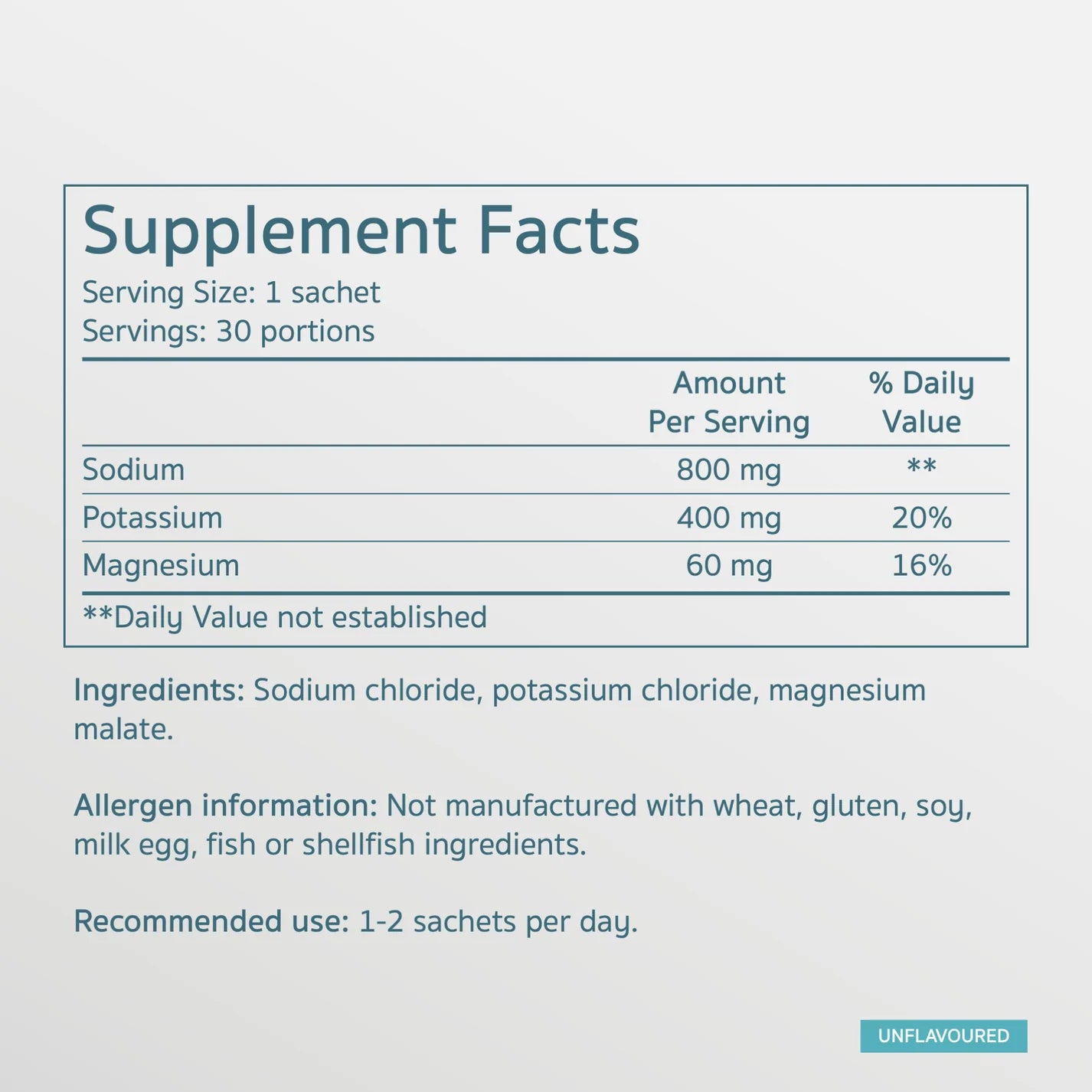 Salte Electrolytes - Unflavoured