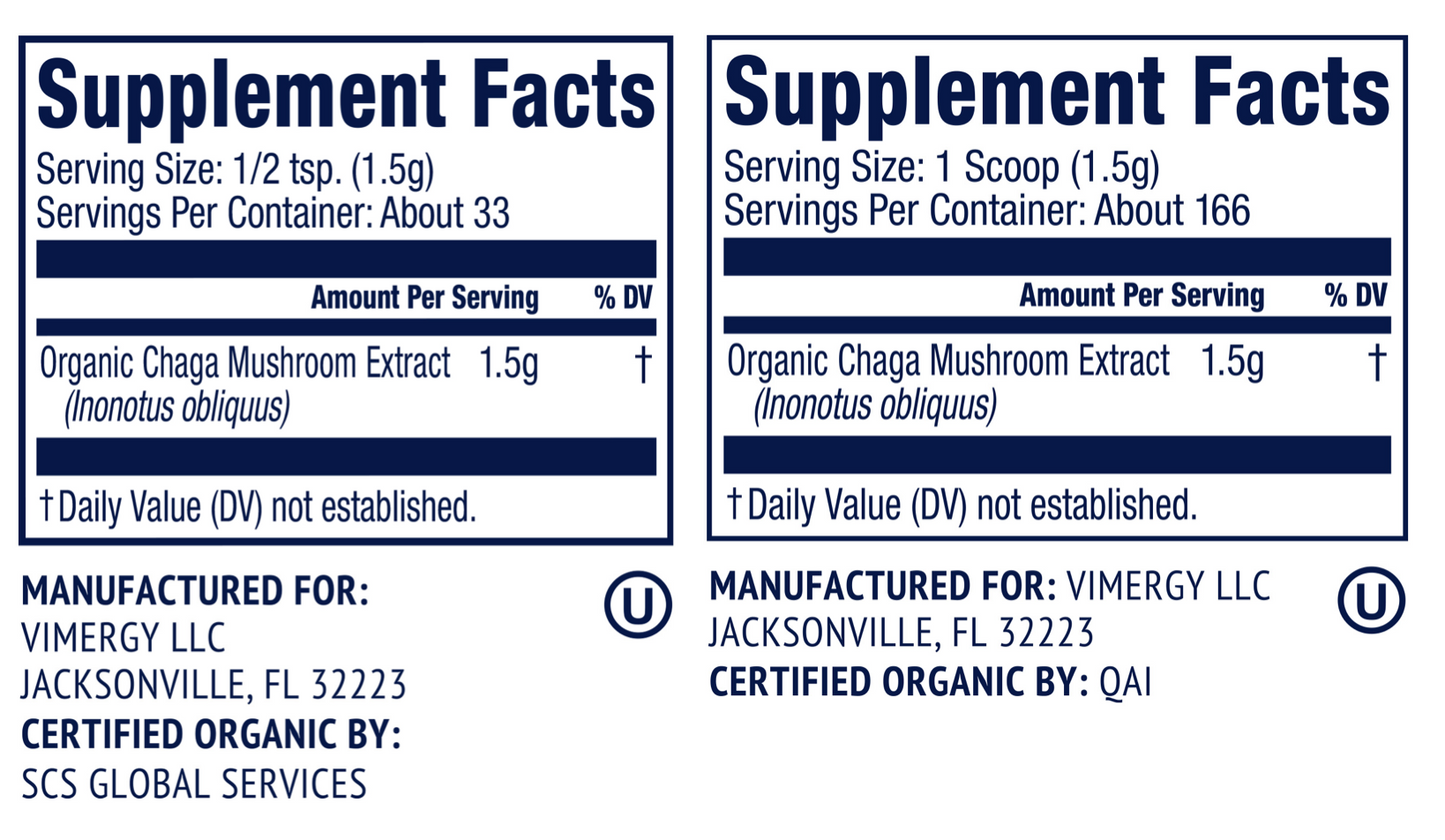 Vimergy Organic Chaga Power - RealLifeHealing