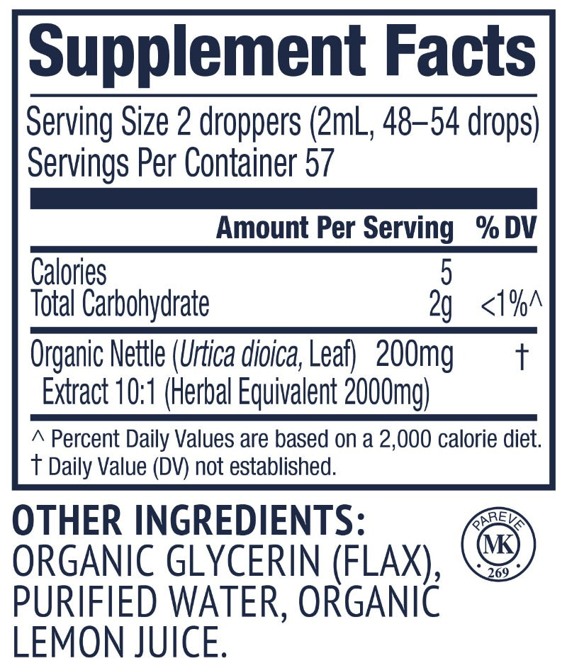Vimergy Nettle facts