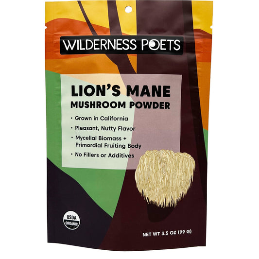 Wilderness Poets - Lions Mane - RealLifeHealing