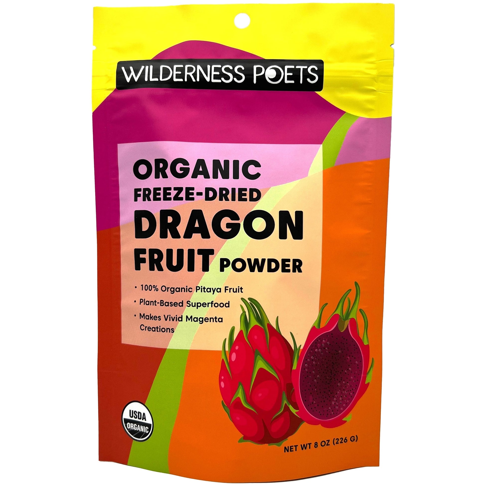 Wilderness Poets - Organic Dragon Fruit Powder - RealLifeHealing