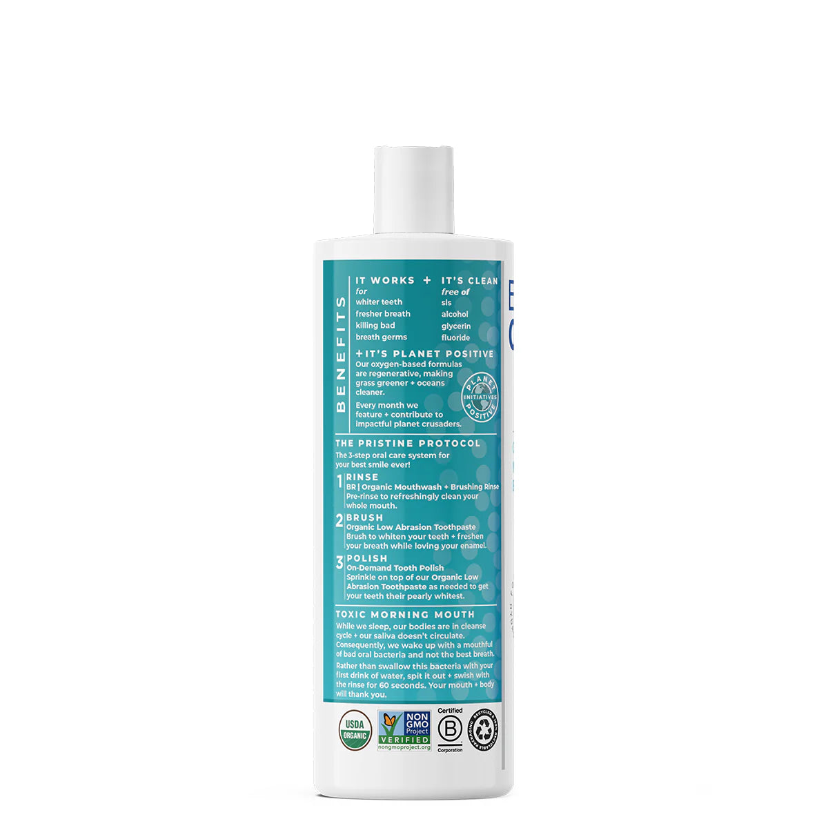 Essential Oxygen - Organic Mouth Wash Peppermint