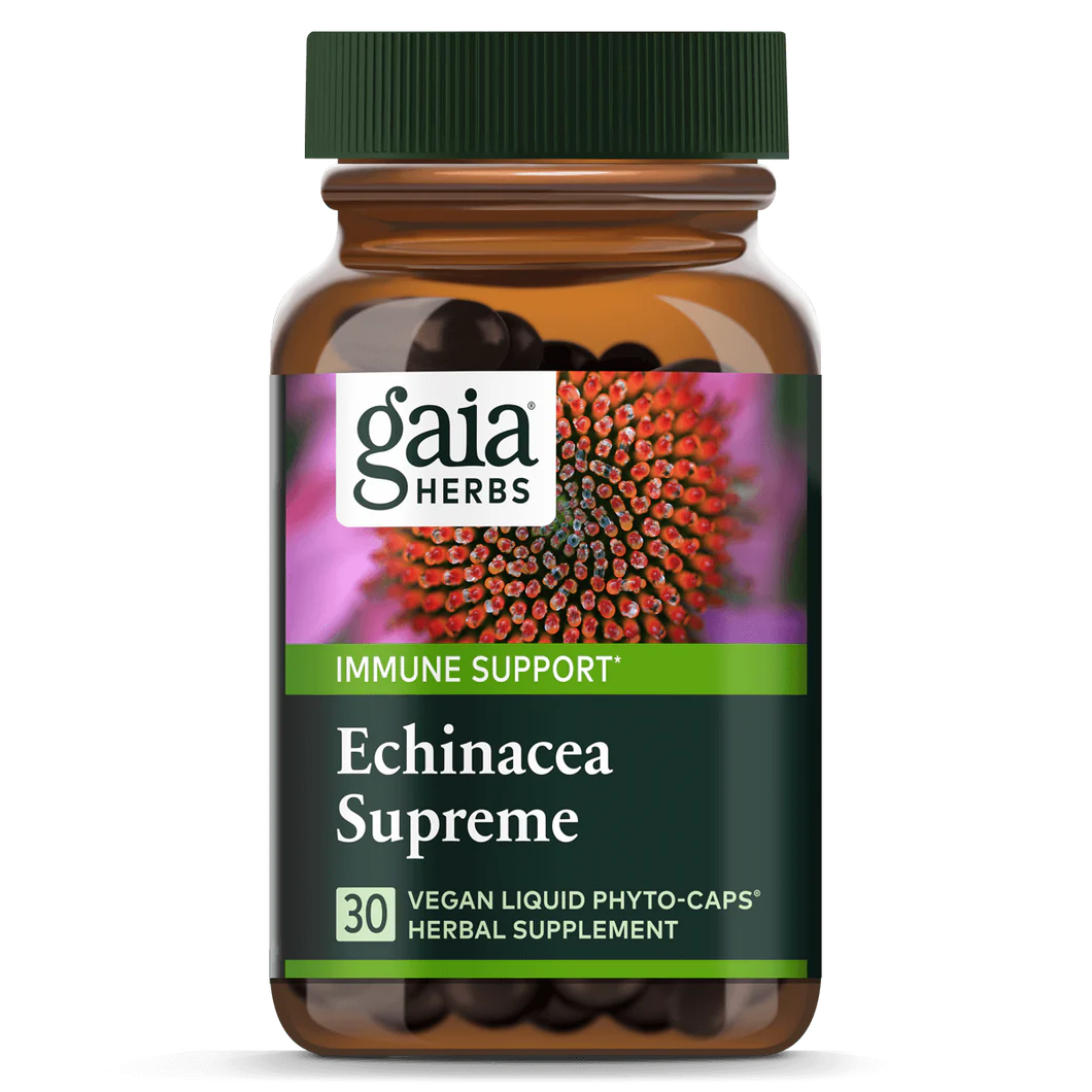 Gaia Herbs - Echinacea Supreme - RealLifeHealing