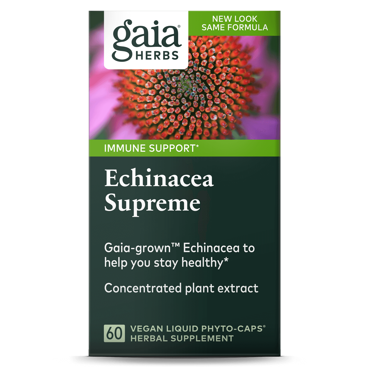 Gaia Herbs - Echinacea Supreme - RealLifeHealing