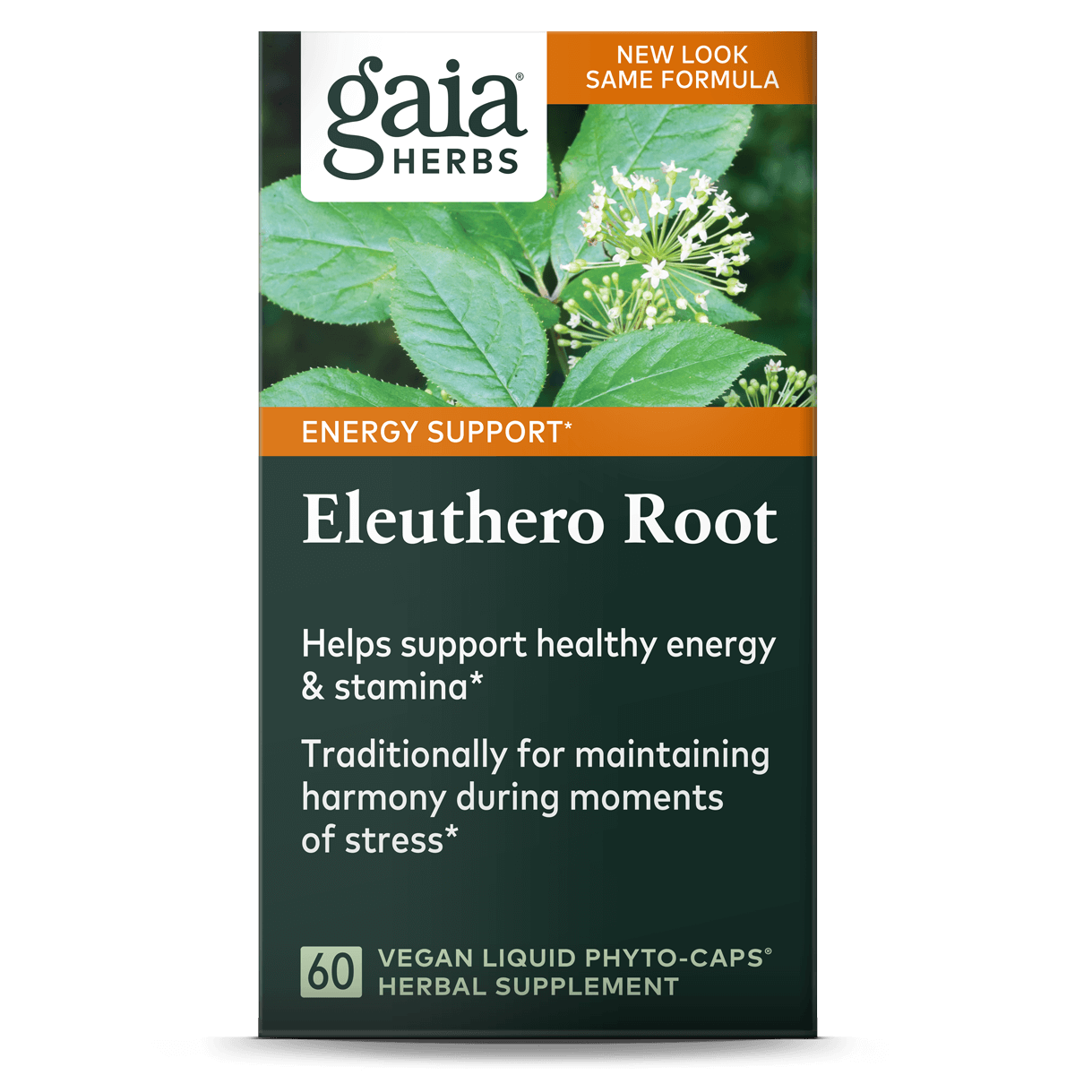 Gaia Herbs - Eleuthero Root - RealLifeHealing