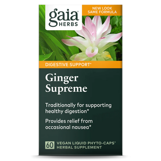 Gaia Herbs - Ginger Supreme - RealLifeHealing