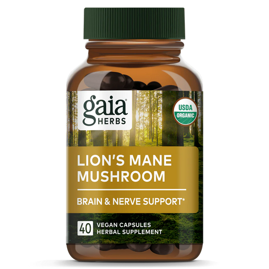 Gaia Herbs - Lion's Mane Mushroom