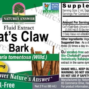 Natures Answer - Cats Claw