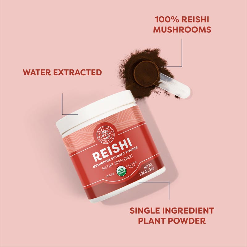 Vimergy Organic Reishi Powder - RealLifeHealing