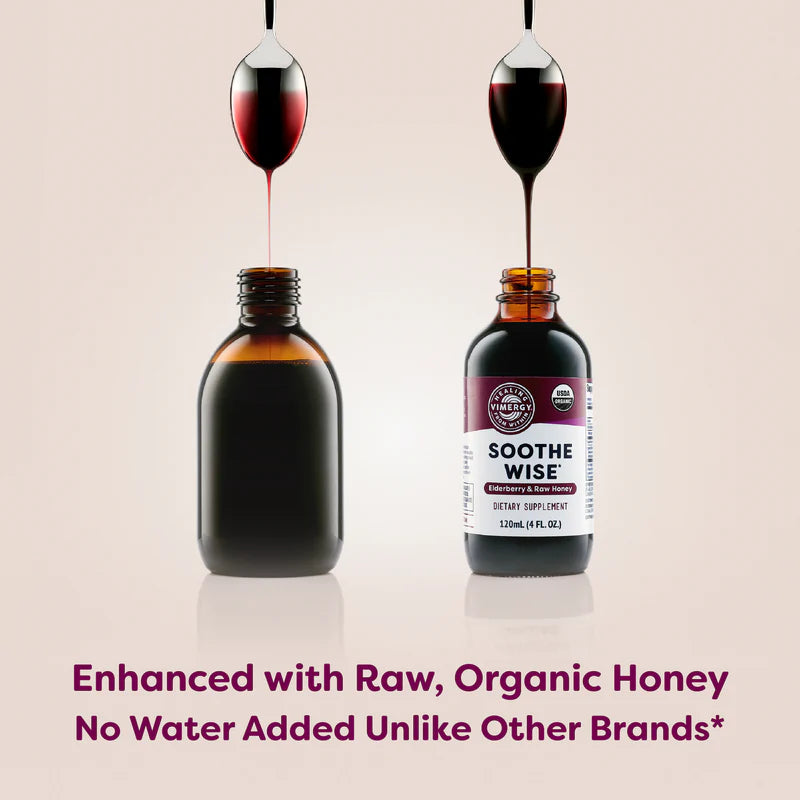 Vimergy - Soothe Wise* Elderberry & Raw Honey Syrup