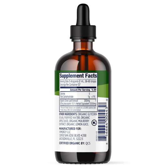 Vimergy Organic Olive Leaf Liquid