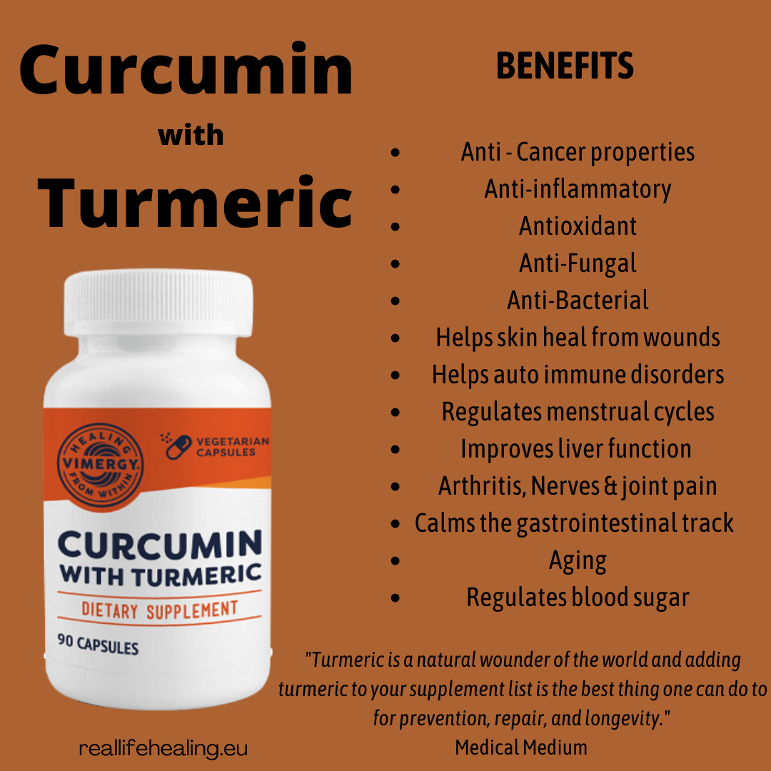 Vimergy Curcumin with Turmeric Capsules - RealLifeHealing