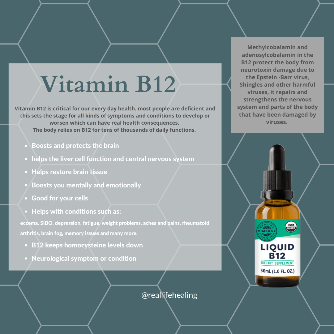 Vimergy Organic B12 Liquid - RealLifeHealing